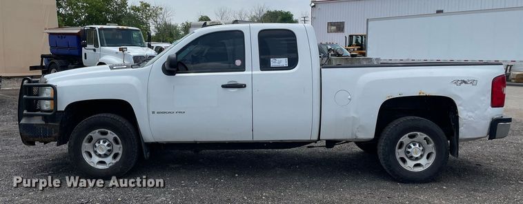 image for item DS8793 2008 Chevrolet 2500HD  Ext. Cab pickup truck