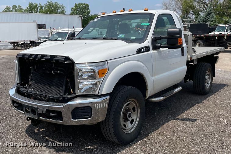 image for item DS8794 2012 Ford  F350 Super Duty XL  flatbed pickup truck