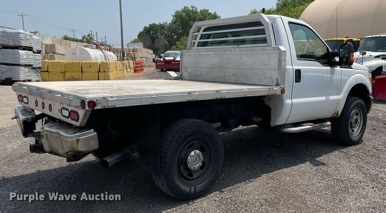 image for item DS8794 2012 Ford  F350 Super Duty XL  flatbed pickup truck