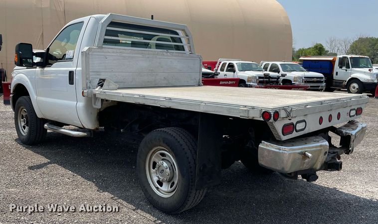 image for item DS8794 2012 Ford  F350 Super Duty XL  flatbed pickup truck