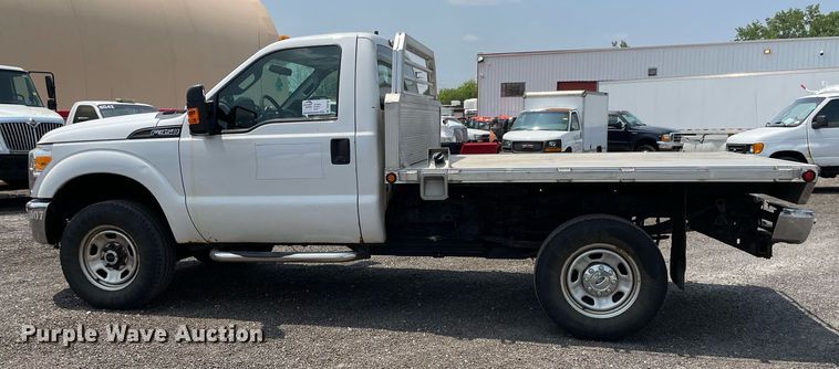 image for item DS8794 2012 Ford  F350 Super Duty XL  flatbed pickup truck
