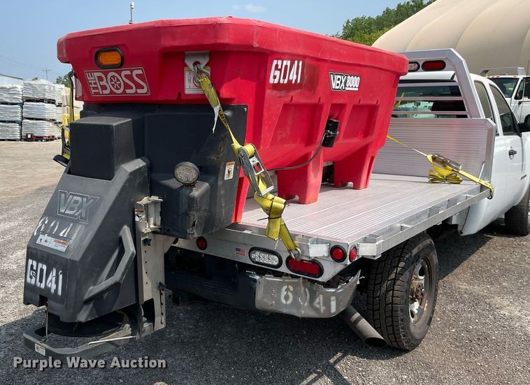 image for item DS8797 2008 Chevrolet 2500HD  Ext. Cab flatbed pickup truck