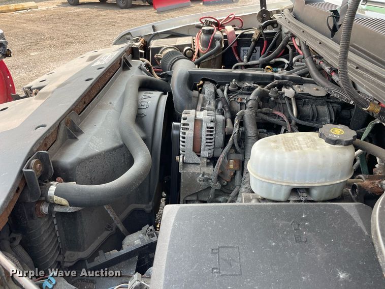 image for item DS8797 2008 Chevrolet 2500HD  Ext. Cab flatbed pickup truck