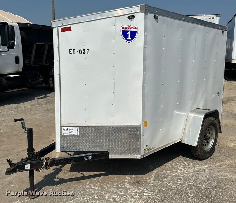 image for item DS8825 2022 Interstate SFC58SAFS  enclosed cargo trailer
