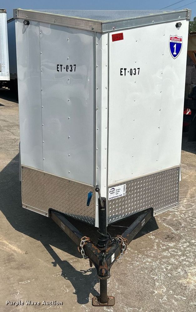 image for item DS8825 2022 Interstate SFC58SAFS  enclosed cargo trailer