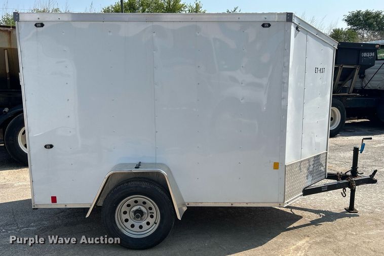 image for item DS8825 2022 Interstate SFC58SAFS  enclosed cargo trailer