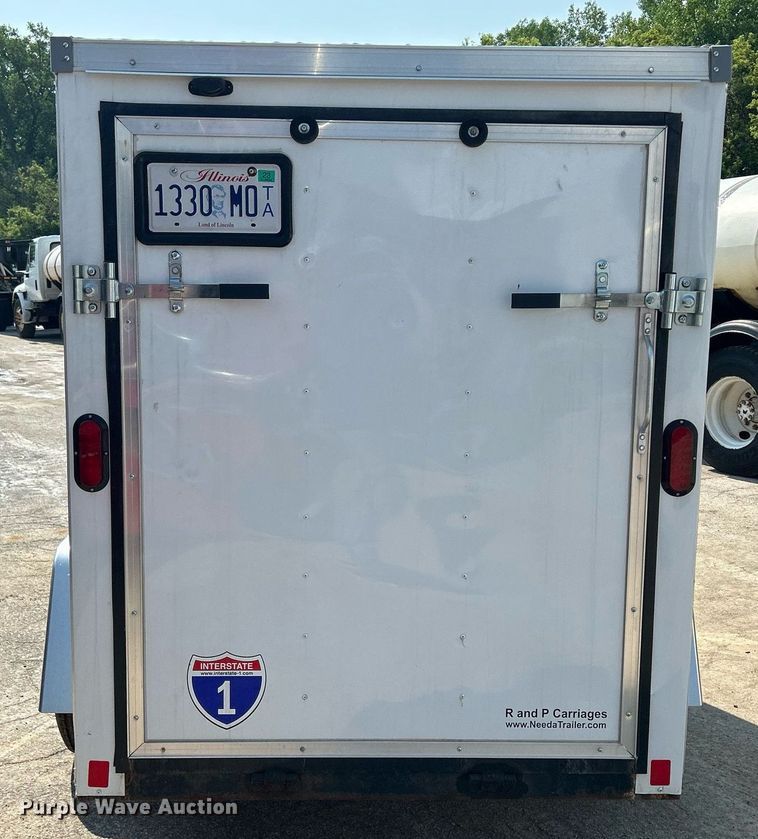 image for item DS8825 2022 Interstate SFC58SAFS  enclosed cargo trailer