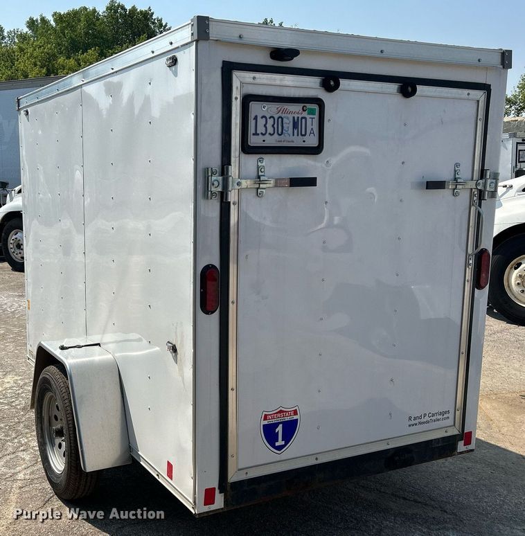 image for item DS8825 2022 Interstate SFC58SAFS  enclosed cargo trailer