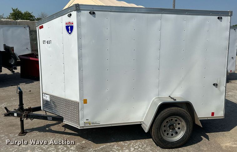 image for item DS8825 2022 Interstate SFC58SAFS  enclosed cargo trailer