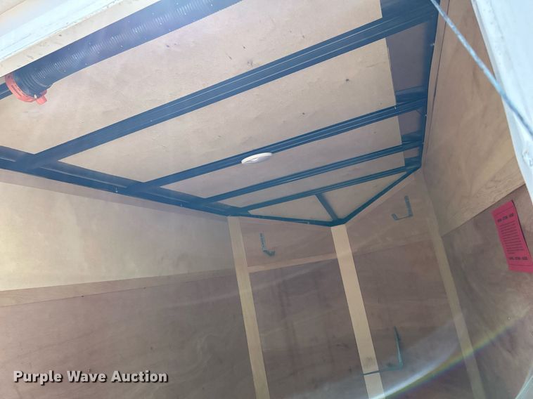 image for item DS8825 2022 Interstate SFC58SAFS  enclosed cargo trailer