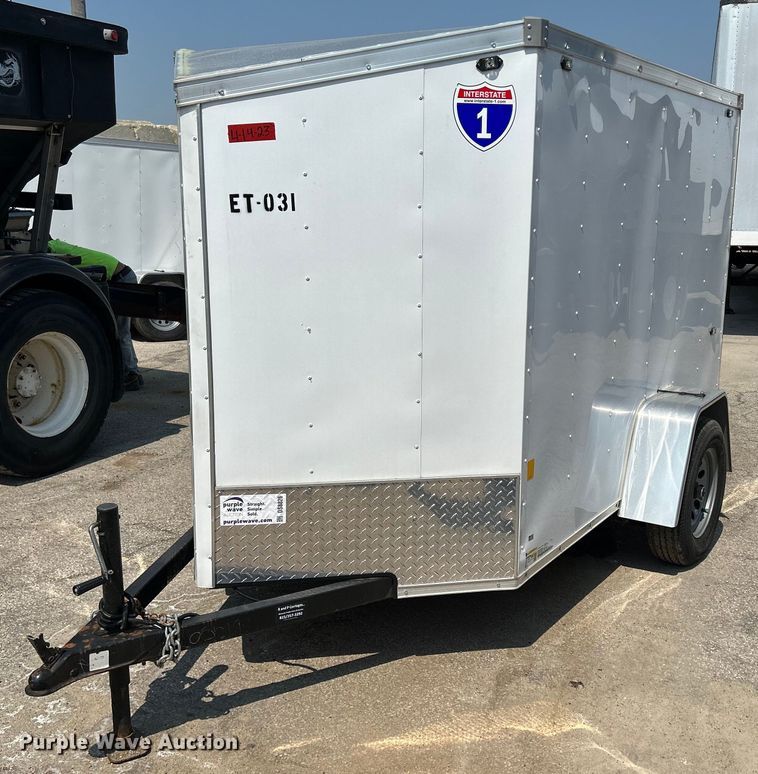image for item DS8826 2022 Interstate SFC58SAFS  enclosed cargo trailer