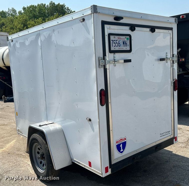 image for item DS8826 2022 Interstate SFC58SAFS  enclosed cargo trailer