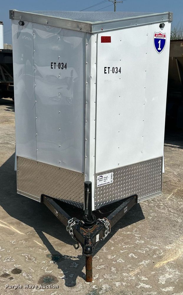 image for item DS8827 2022 Interstate SFC58SAFS  enclosed cargo trailer