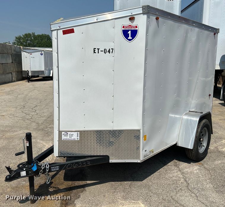 image for item DS8828 2022 Interstate SFC58SAFS  enclosed cargo trailer