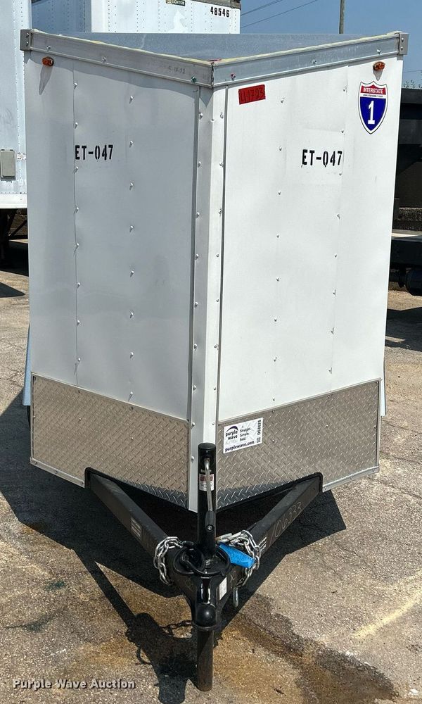image for item DS8828 2022 Interstate SFC58SAFS  enclosed cargo trailer