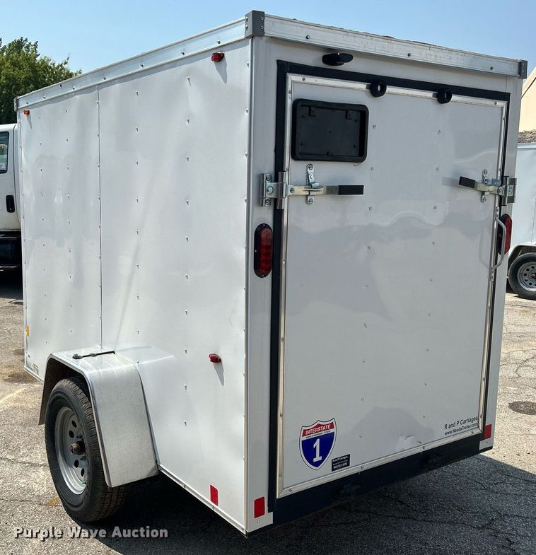 image for item DS8828 2022 Interstate SFC58SAFS  enclosed cargo trailer