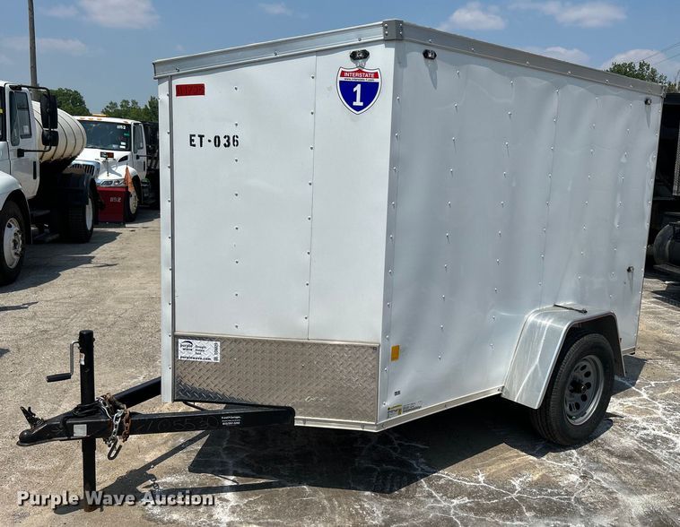 image for item DS8829 2022 Interstate SFC58SAFS  enclosed cargo trailer