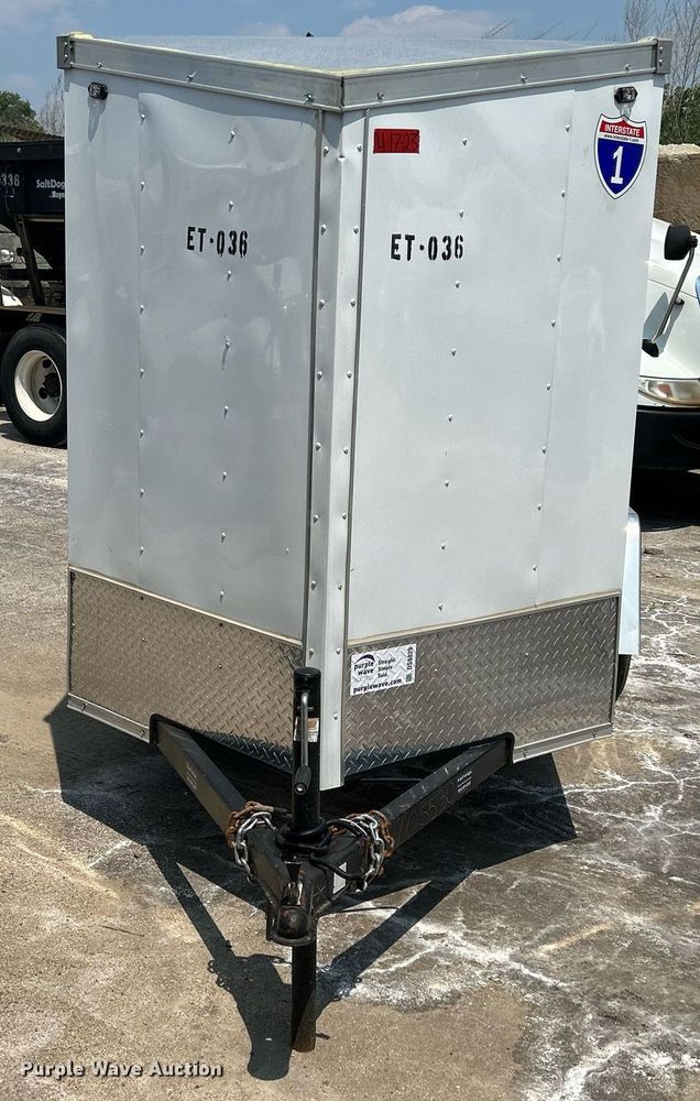 image for item DS8829 2022 Interstate SFC58SAFS  enclosed cargo trailer
