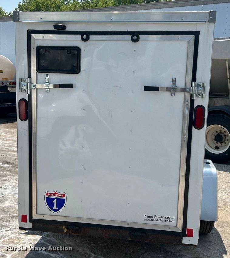 image for item DS8829 2022 Interstate SFC58SAFS  enclosed cargo trailer