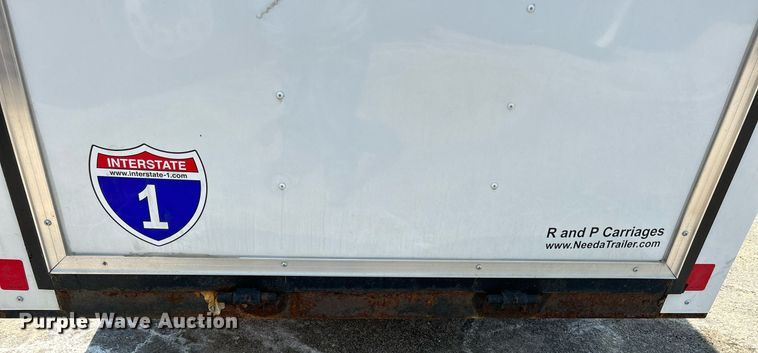 image for item DS8829 2022 Interstate SFC58SAFS  enclosed cargo trailer