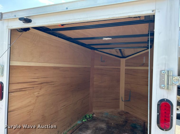 image for item DS8829 2022 Interstate SFC58SAFS  enclosed cargo trailer