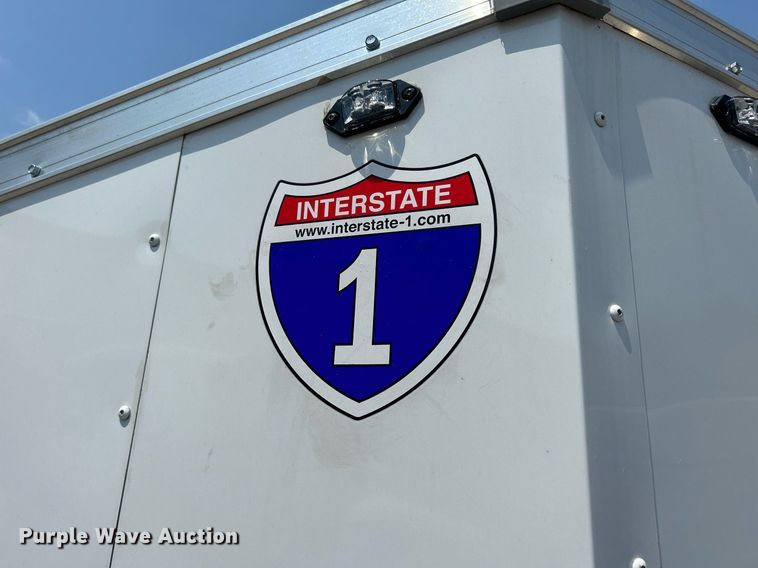 image for item DS8829 2022 Interstate SFC58SAFS  enclosed cargo trailer
