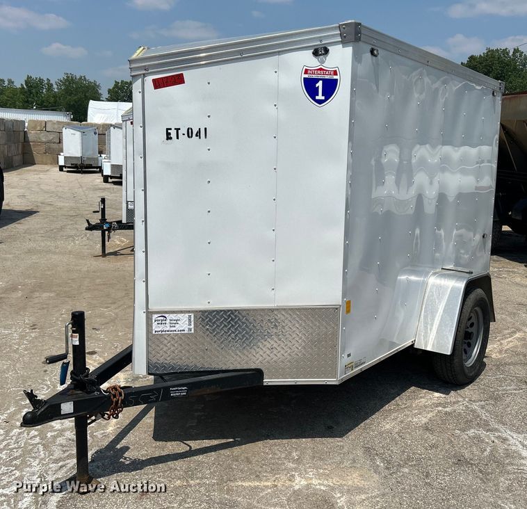 image for item DS8830 2022 Interstate SFC58SAFS  enclosed cargo trailer