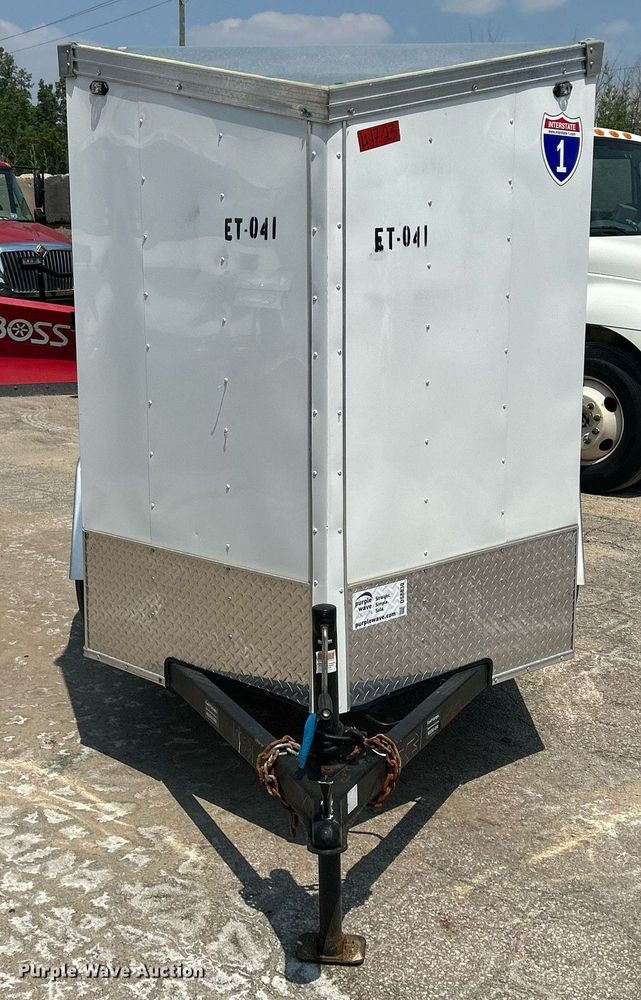 image for item DS8830 2022 Interstate SFC58SAFS  enclosed cargo trailer