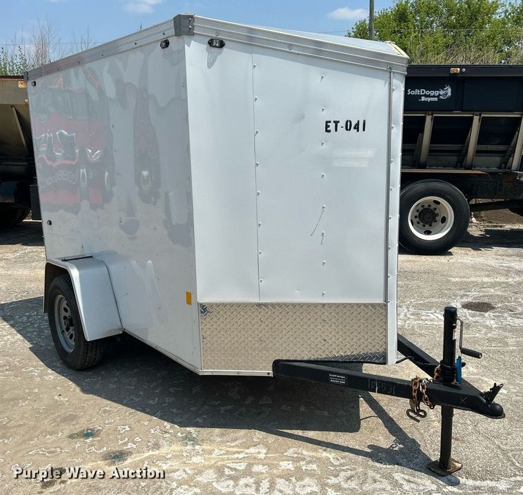 image for item DS8830 2022 Interstate SFC58SAFS  enclosed cargo trailer