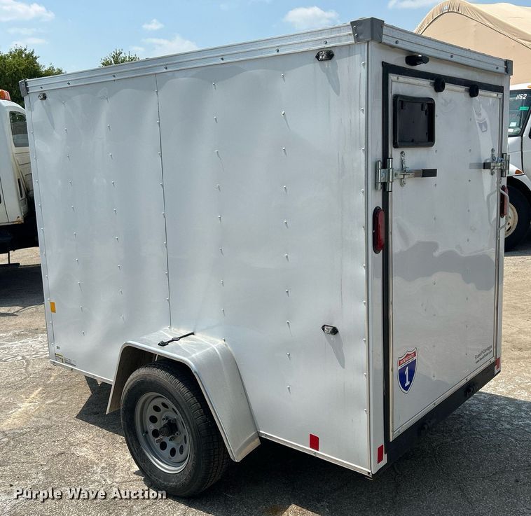 image for item DS8830 2022 Interstate SFC58SAFS  enclosed cargo trailer