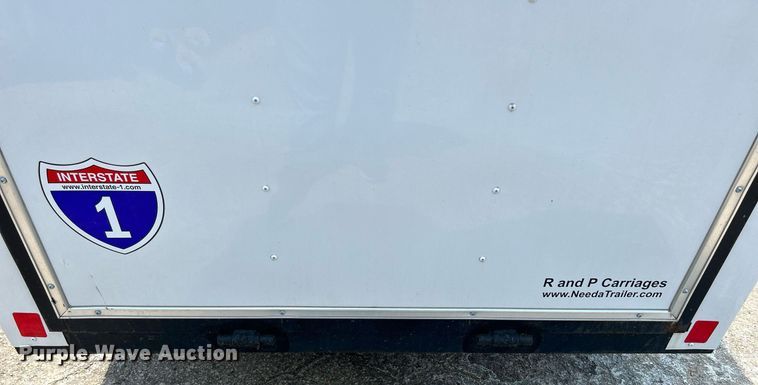 image for item DS8830 2022 Interstate SFC58SAFS  enclosed cargo trailer
