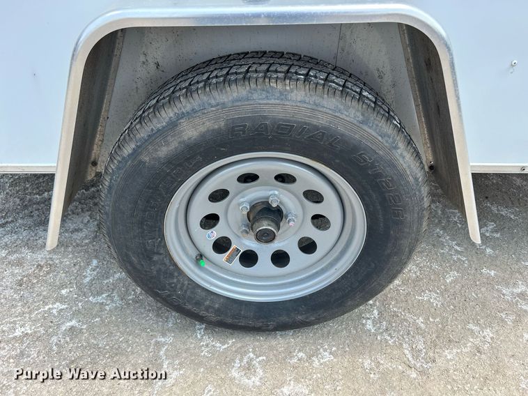 image for item DS8830 2022 Interstate SFC58SAFS  enclosed cargo trailer