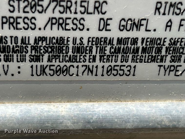 image for item DS8830 2022 Interstate SFC58SAFS  enclosed cargo trailer