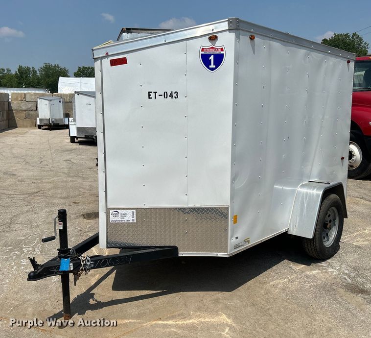 image for item DS8831 2022 Interstate SFC58SAFS  enclosed cargo trailer