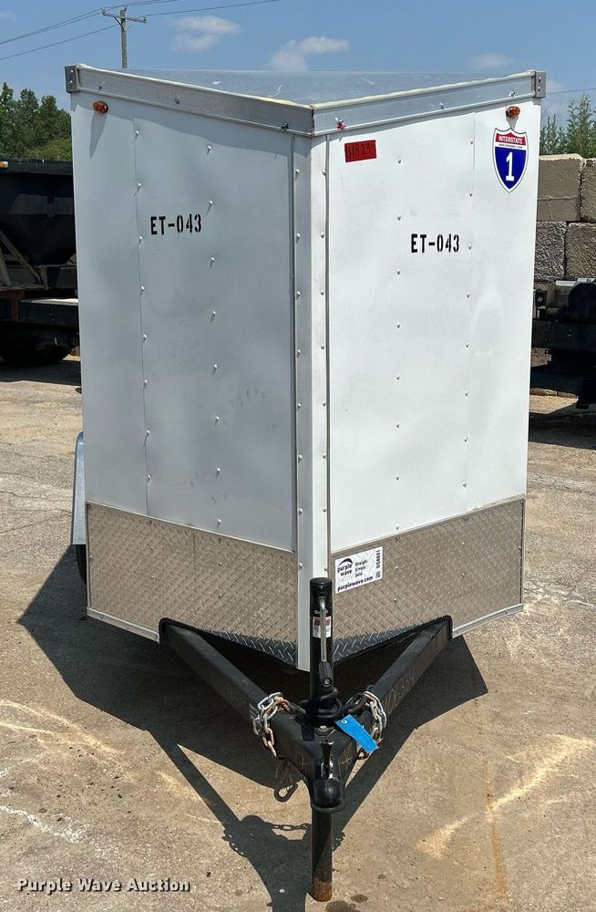 image for item DS8831 2022 Interstate SFC58SAFS  enclosed cargo trailer