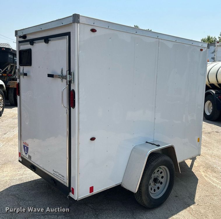 image for item DS8831 2022 Interstate SFC58SAFS  enclosed cargo trailer