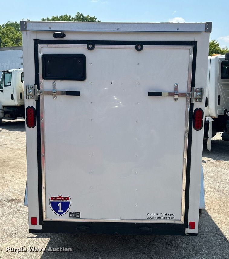 image for item DS8831 2022 Interstate SFC58SAFS  enclosed cargo trailer