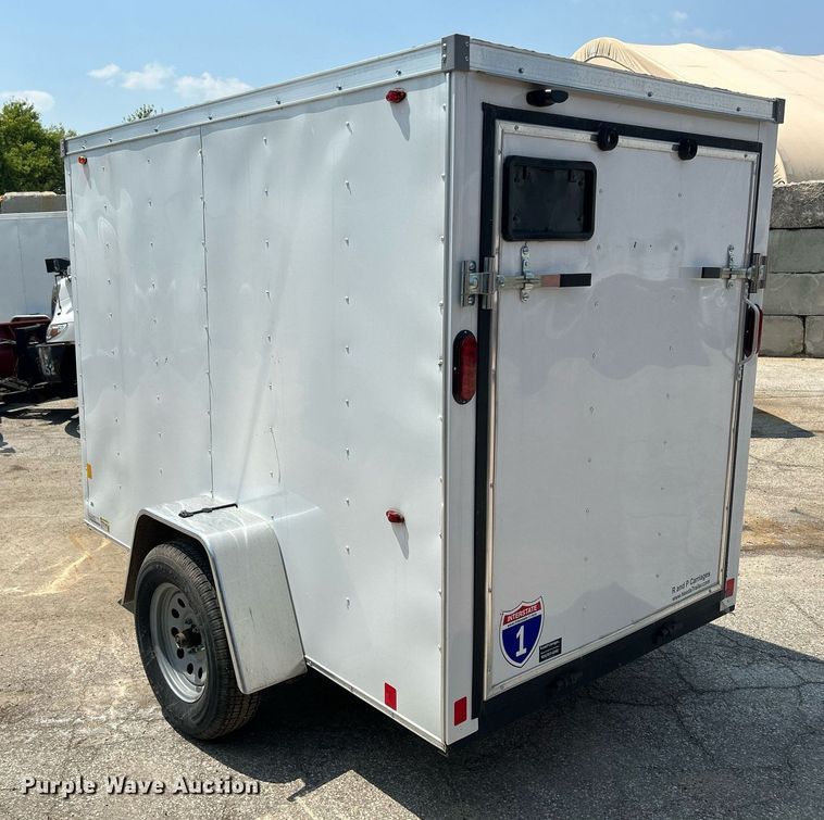 image for item DS8831 2022 Interstate SFC58SAFS  enclosed cargo trailer