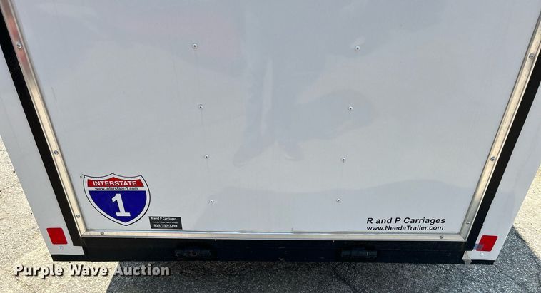 image for item DS8831 2022 Interstate SFC58SAFS  enclosed cargo trailer