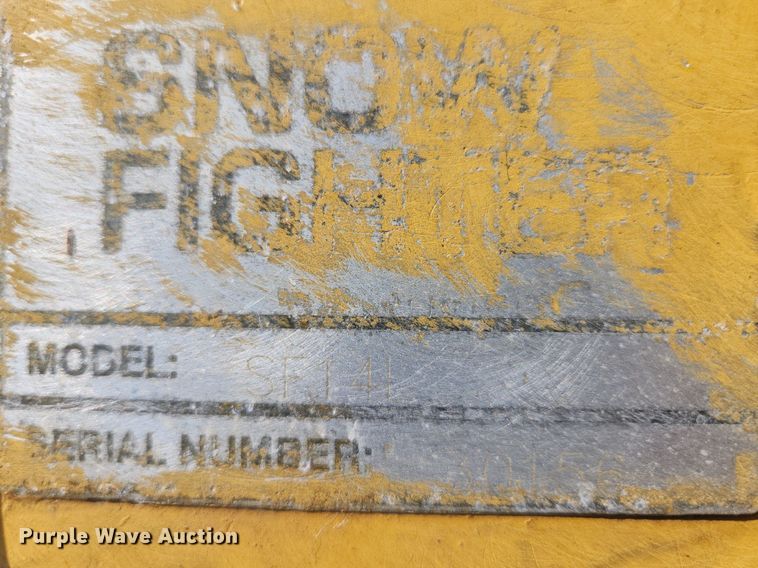 image for item DS8870 Pro-Tech  14' W snow pusher