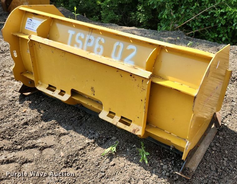 image for item DS8885 Pro-Tech  6' W skid steer snow pusher