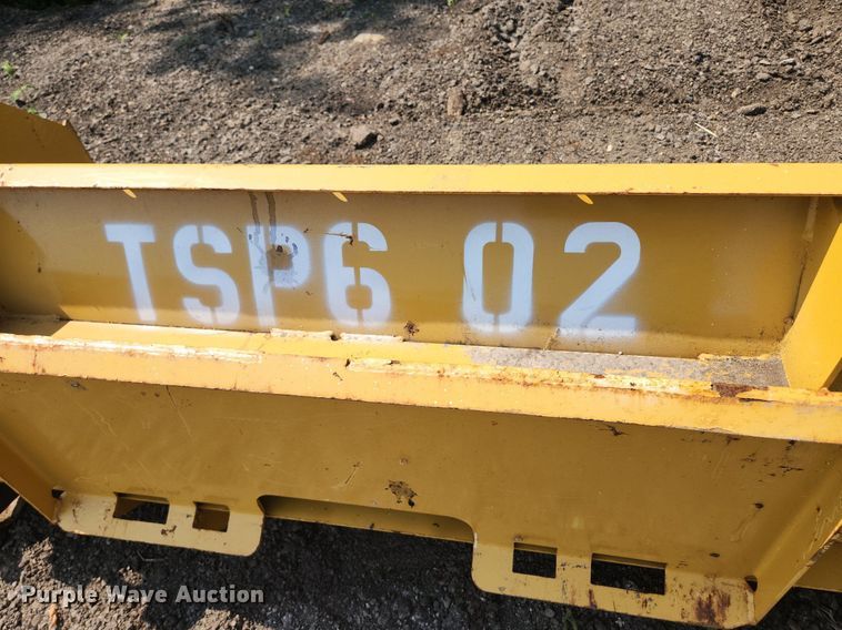 image for item DS8885 Pro-Tech  6' W skid steer snow pusher