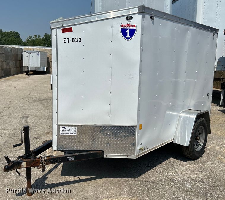image for item DS8895 2022 Interstate SFC58SAFS  enclosed cargo trailer