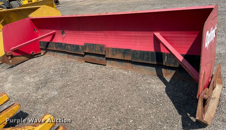 image for item DS8897 Avalanche Optiblay-14  14' W skid steer snow pusher
