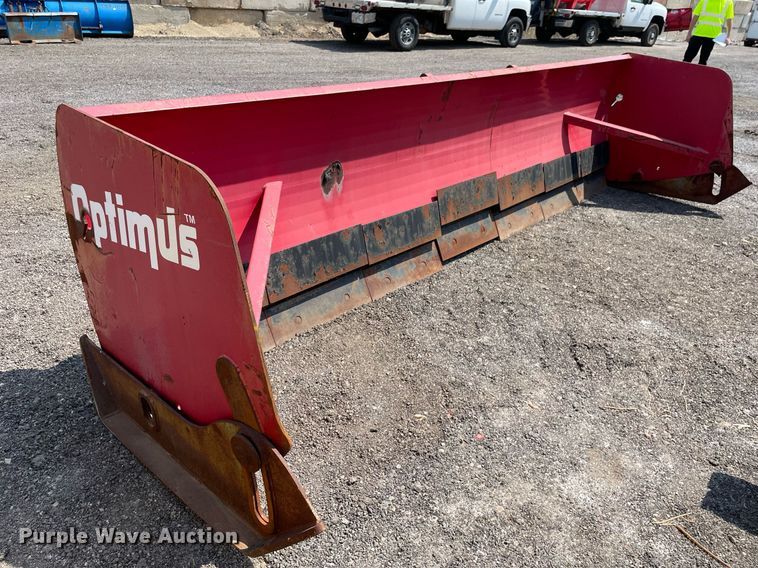 image for item DS8897 Avalanche Optiblay-14  14' W skid steer snow pusher