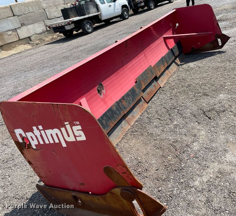 image for item DS8897 Avalanche Optiblay-14  14' W skid steer snow pusher