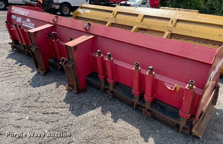 image for item DS8897 Avalanche Optiblay-14  14' W skid steer snow pusher