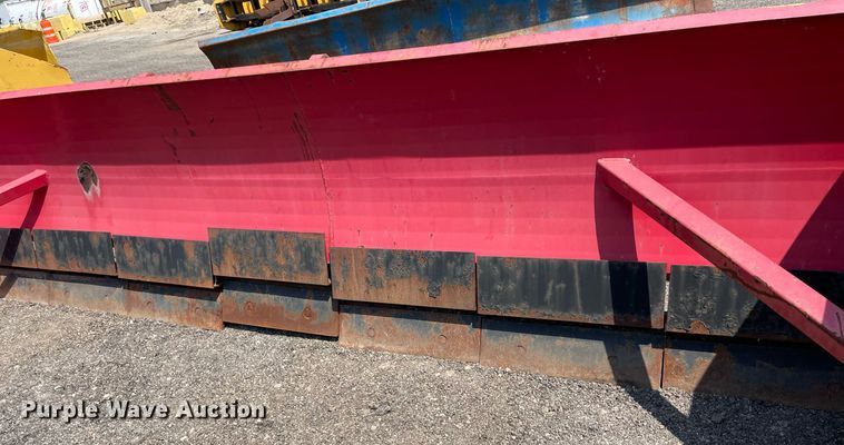 image for item DS8897 Avalanche Optiblay-14  14' W skid steer snow pusher