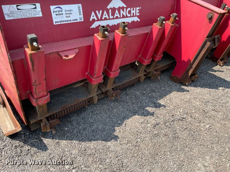 image for item DS8897 Avalanche Optiblay-14  14' W skid steer snow pusher
