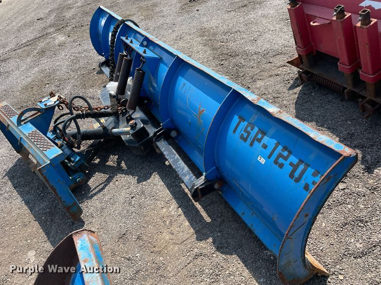 image for item DS8898 Daniels  skid steer snow plow